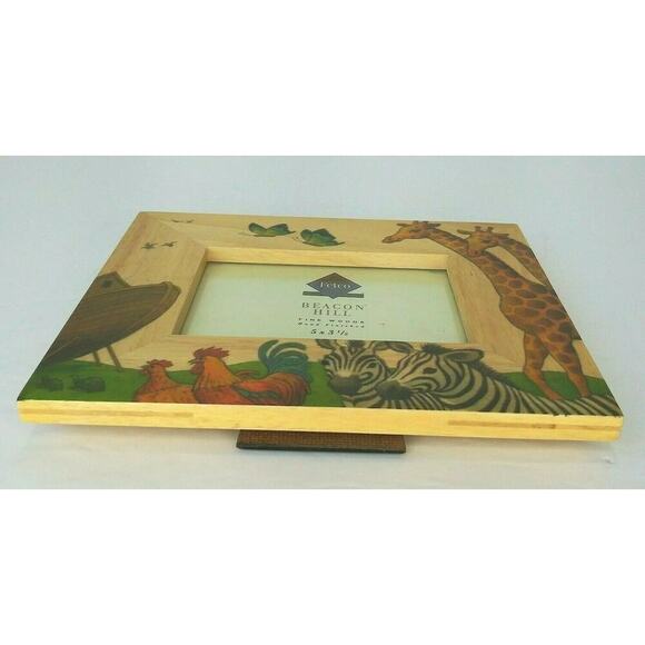 Fetco Beacon Hill Vintage Noah's Ark Photo Frame 5" x 3 1/2" - Picture 5 of 7
